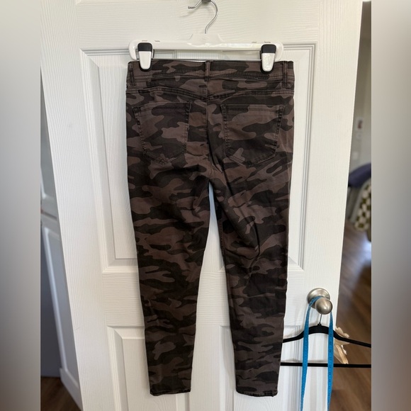 Democracy Womens Jeans Size 8 Camo Camouflage Ab Solution Mid Rise Skinny - Picture 4 of 5